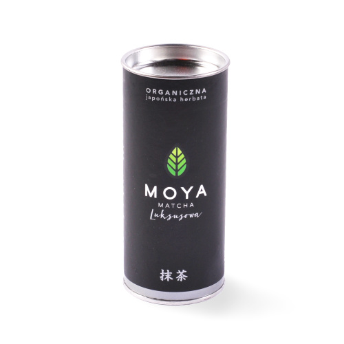 Herbaty Japan Moya Matcha Luksusowa ORGANIC, puszka 30g