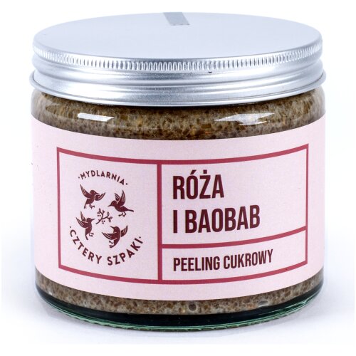 Peelingi i scruby do ciała Róża i Baobab - Peeling do ciała