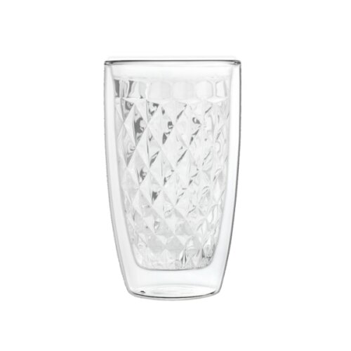 Szklanki z podwójnym szkłem Szklanki termiczne z podwójnym dnem pojemność - 250 ml (wzór II)